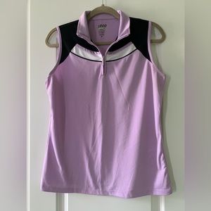 Izod lavender shirt.